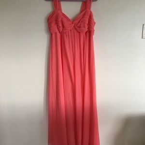 Brand New. Pink. Davids Bridal. Floor Length.